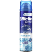 Gillette Series 3x Sensitive Cool shaving gel for men 200 ml