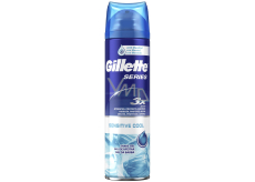 Gillette Series 3x Sensitive Cool shaving gel for men 200 ml