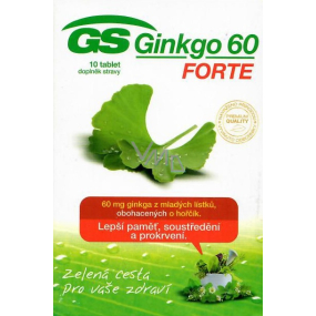 GIFT GS Ginkgo 60 Forte food supplement 10 tablets