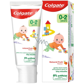 Colgate Kids Natural Fruit 0-2 years toothpaste for children 50 ml