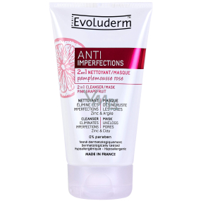 Evoluderm Anti Imperfection 2in1 cleansing gel - mask for skin prone to acne 150 ml