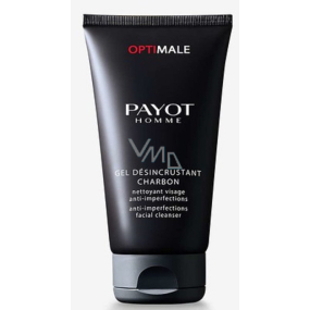 Payot Optimale Desincrustant Charbon Cleansing gel for faces against imperfections for men 150 ml