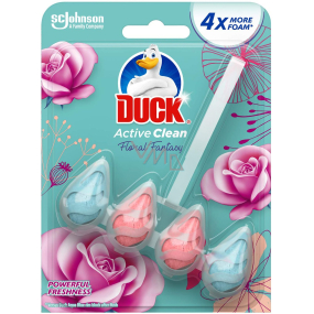 Duck Active Clean Floral Fantasy wall-hung toilet cleaner with a scent of 38.6 g
