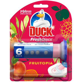 Duck Fresh Discs Fruitopia WC gel for hygienic cleanliness and freshness of your toilet 36 ml