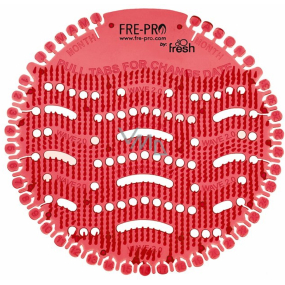 Fre Pro Wave Kiwi and grapefruit scented urinal strainer pink 19 x 20.3 x 1.9 cm 52 g