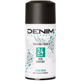 Denim Performance Extra Fresh shaving foam for men 300 ml