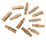 Wooden pegs 3.5 cm, 12 pieces
