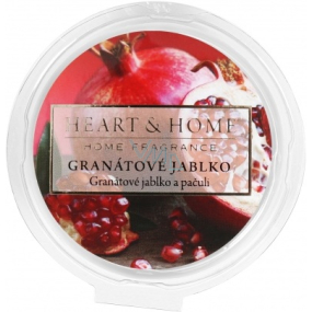 Heart & Home Pomegranate Soy natural fragrant wax 26 g