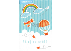 Nekupto Birthday card Welcome to the world 115 x 170 mm 3456 J