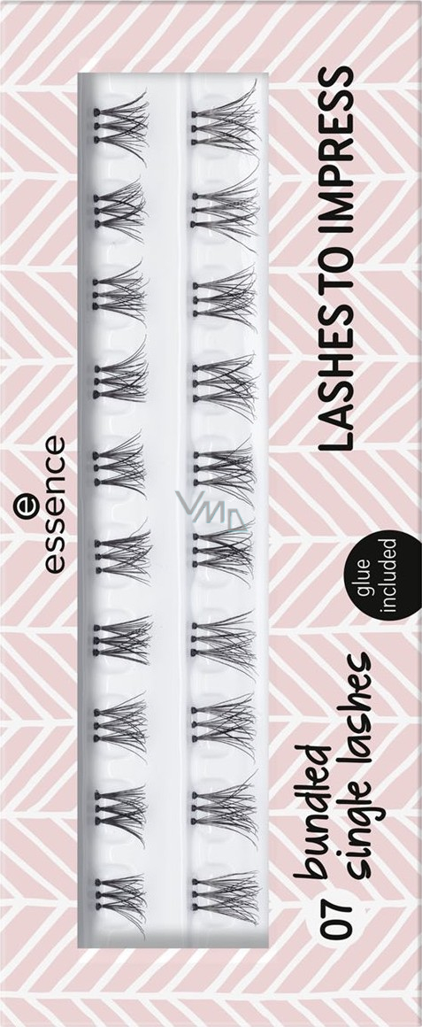 Impress false Bundled pieces Single 20 VMD eyelashes Lashes Lashes 07 - parfumerie Essence - To drogerie