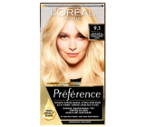Loreal Paris Préférence hair color 9.1 Oslo Very light ash blonde