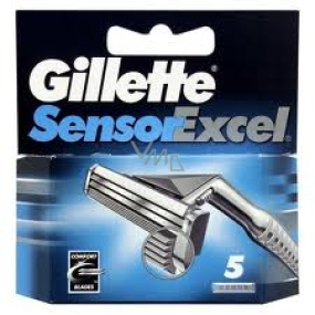 Gillette Sensor Excel spare head for men 5 pieces