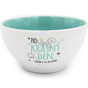 Nekupto Gift Center Ceramic Bowl For a beautiful day 13 x 6.5 cm