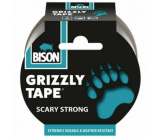 Bison Grizzly Tape adhesive repair tape silver, tape width: 50 mm with a 10 m long roll