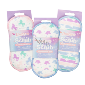 Vivid Unicorn 2in1 Universal anti-bacterial cleaning pad made of microfiber and wire mesh 19 cm x 9.5 cm 1 piece