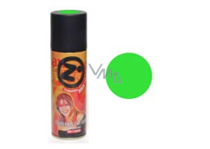 From colored hairspray Green 125 ml spray
