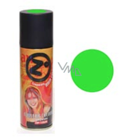 From colored hairspray Green 125 ml spray