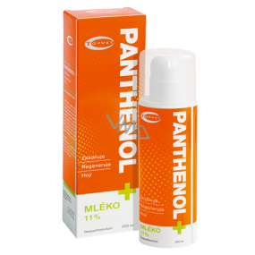 Topvet Panthenol + Milk 11% regenerates burnt, irritated and cracked skin 200 ml