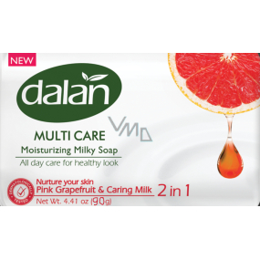 Dalan Multi Care Pink Grapefruit & Caring Milk Toilet Soap 90 g