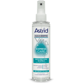 Astrid Aqua Biotic Express Care micellar water spray for all skin types 200 ml
