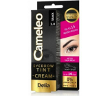 Delia Cosmetics Cameleo Creamy professional eyebrow color, ammonia-free 1.0 Black - Black 15 ml