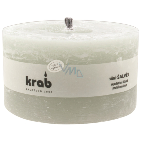 Crab Sage Repellent Garden Candle Rustic, burns for 45 hours, 80 x 140 x 140 mm 1,000 g
