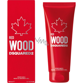 Dsquared2 Red Wood shower gel for women 200 ml