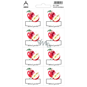Arch Jar stickers Apples Natural product 8 labels 17 x 9 cm