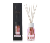 Millefiori Milano Natural Magnolia Blossom & Wood - Magnolia flowers and Wood Diffuser 100 ml + 7 stems in a length of 25 cm for smaller spaces lasts 5-6 weeks