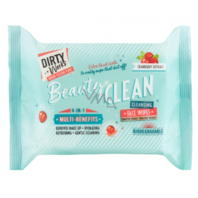 Dirty Works Beauty Clean wet make-up wipes 25 pieces
