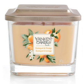 Yankee Candle Kumquat & Orange - Kumquat and orange soy scented candle Elevation medium glass 3 wicks 347 g