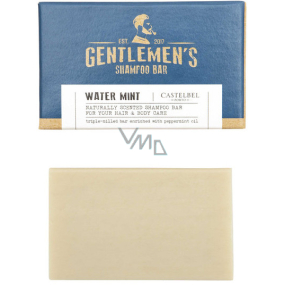 Castelbel Gentlemens Water mint 2 in 1 solid shampoo for hair and body for men 35 g