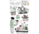 Cactus wall sticker 24 x 42 cm