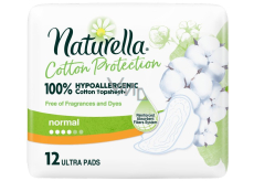 Naturella Cotton Protection Ultra Normal sanitary pads with wings 12 pieces