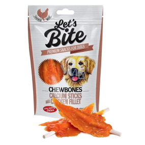 Brit Lets Bite Chewing sticks with chicken fillets supplementary food for dogs 80 g