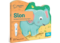 Albi Magic reading interactive minibook with a cutout Elephant, age 2+
