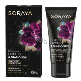 Soraya Black Orchid Black Orchid + Diamond Powder Nourishing Cream - Mask 50 ml