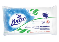 Linteo Bathroom wet wipes 40 pieces, 180 x 200 mm