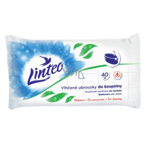 Linteo Bathroom wet wipes 40 pieces, 180 x 200 mm