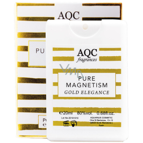 AQC Fragrances Pure Magnetism Gold Elegance Eau de Toilette for Women 20 ml