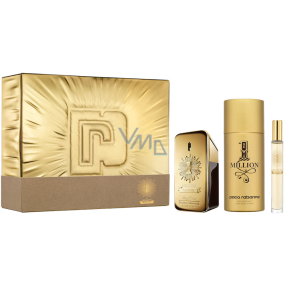 Paco Rabanne 1 Million Perfume perfume for men 50 ml + deodorant spray 150 ml + perfume 10 ml, gift set