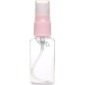 Sprayer plastic bottle refillable transparent 70 ml 1698
