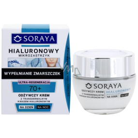 Soraya Hyaluronic Micro-Injection 70+ regenerating cream with transdermal hyaluronic acid per day / night 50 ml