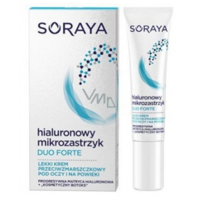 Soraya Hyaluronic Micro-Injection Duo Forte light anti-wrinkle eye cream 15 ml