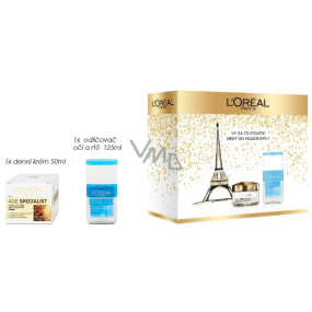 Loreal Paris Age Specialist 65+ day anti-wrinkle cream 50 ml + two-phase make-up remover for eyes and lips 125 ml, cosmetic set