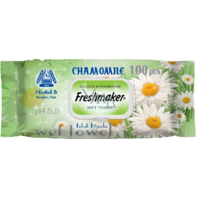 Freshmaker Chamomile - Chamomile wet wipes 100 pieces