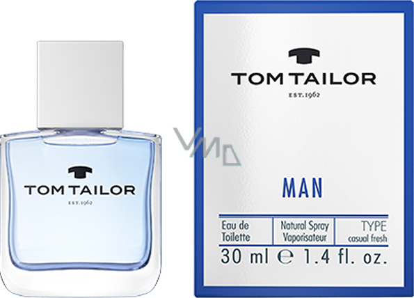 Tom Tailor Man Eau de Toilette for Men 30 ml - VMD parfumerie - drogerie