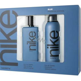 Nike Blue Premium Edition eau de toilette for men 100 ml + deodorant spray 200 ml, gift set