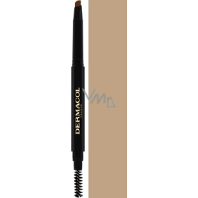 Dermacol Eyebrow Perfector Automatic eyebrow pencil with brush 01 3 g