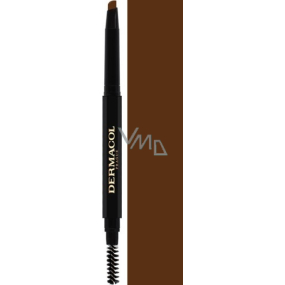 Dermacol Eyebrow Perfector Automatic eyebrow pencil with brush 02 3 g